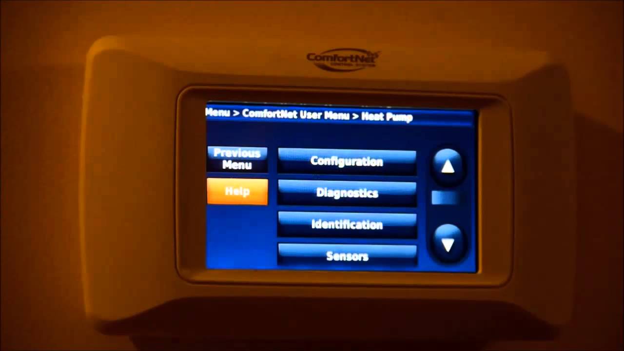 Comfortnet thermostat troubleshooting